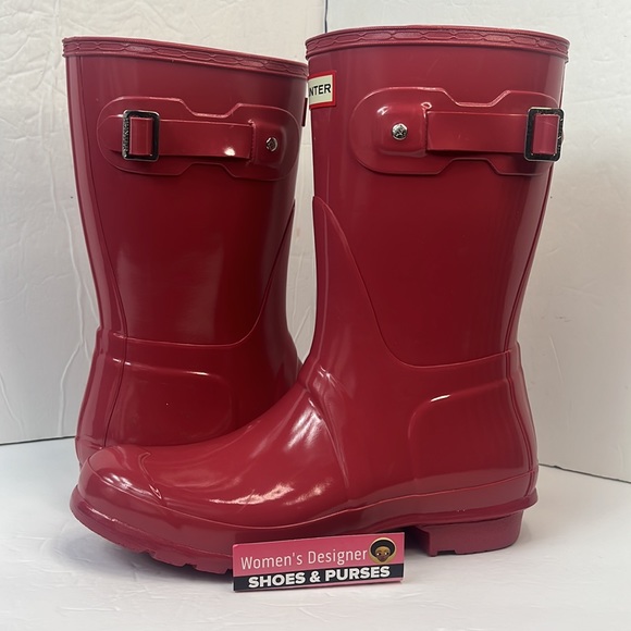 Hunter women’s Original Short Rain Boots - Picture 9 of 12